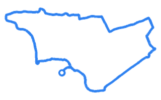 Route shape for Route 10 at Weston-super-Mare DTC