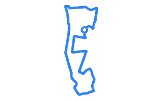 Route shape for Route 11 at Weston-super-Mare DTC