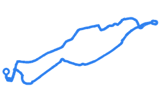 Route shape for Route 14 at Weston-super-Mare DTC