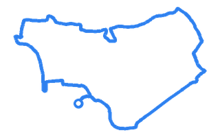 Route shape for Route 16 (NEW) at Weston-super-Mare DTC