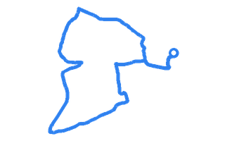 Route shape for Route 10 at Whitby DTC