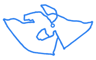 Route shape for Route 7 at Whitchurch DTC