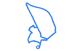 Route shape for Route 15 at Winchester DTC