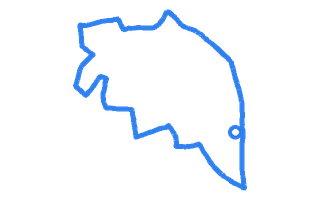 Route shape for Route 5 at Wolverhampton DTC