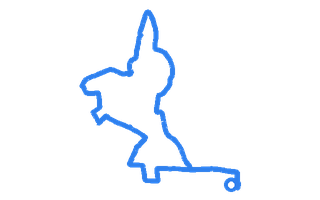 Route shape for Route 12 at Wolverhampton DTC