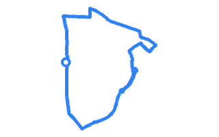 Route shape for Route 16 (NEW) at Wolverhampton DTC