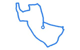 Route shape for Route 18 (NEW) at Wolverhampton DTC