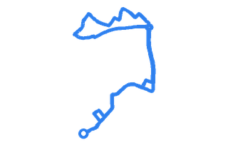 Route shape for Route 14 (NEW) at Wood Green DTC