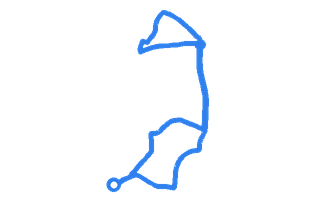 Route shape for Route 18 (NEW) at Wood Green DTC