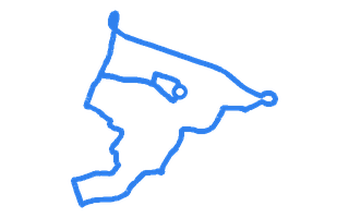 Route shape for Route 3 at Worcester DTC