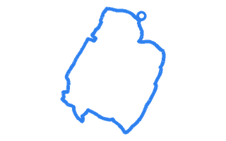 Route shape for Route 4 at Worcester DTC