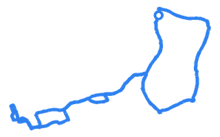 Route shape for Route 15 (NEW) at Worcester DTC