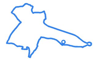 Route shape for Route 16 (NEW) at Worcester DTC
