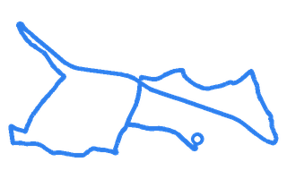 Route shape for Route 19 (NEW) at Worcester DTC