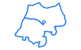 Route shape for Route 20 (NEW) at Worcester DTC