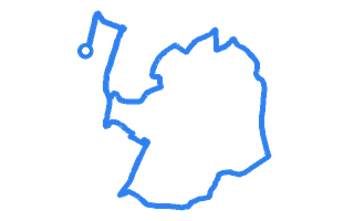 Route shape for Route 6 (NEW) at Workington DTC