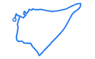Route shape for Route 11 at Workington DTC