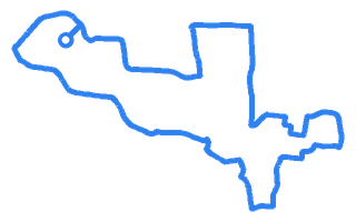 Route shape for Route 7 at Worksop DTC