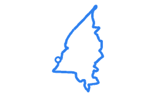 Route shape for Route 10 at Wrexham DTC