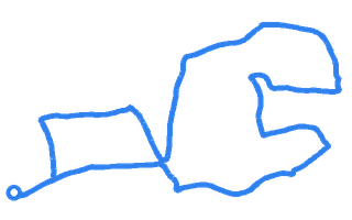 Route shape for Route 13 at Yeovil DTC