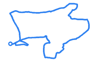 Route shape for Route 15 at Yeovil DTC