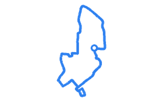 Route shape for Route 4 at York (Arabesque House) DTC