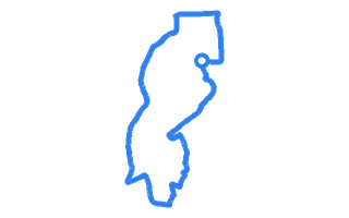 Route shape for Route 13 at York (Arabesque House) DTC