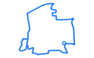 Route shape for Route 18 at York (Arabesque House) DTC